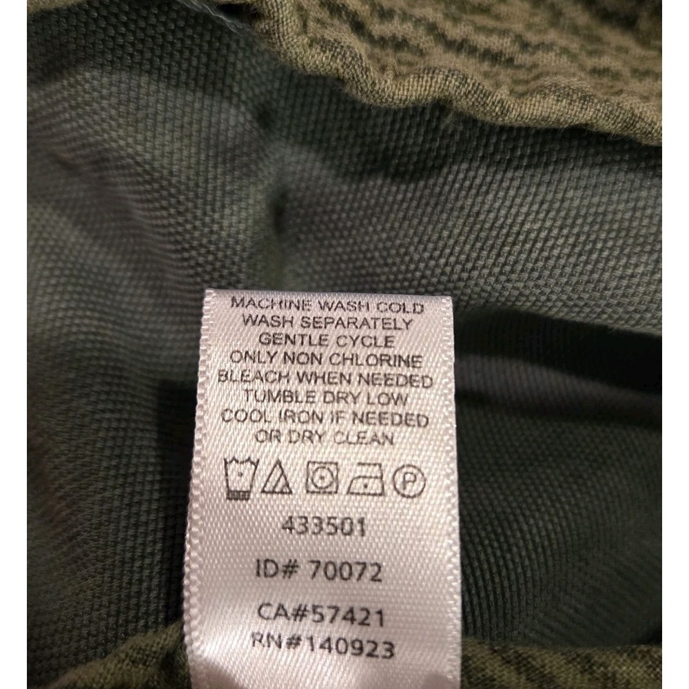 Loft Lyocell Snap Button Utility Jacket Collarles… - image 6